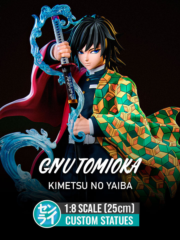 Giyu Tomioka - Kimetsu no Yaiba | Custom Statue 3D printed figure
