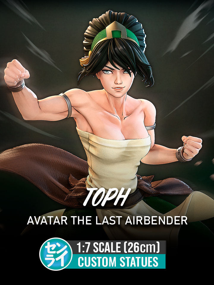 Toph - Avatar The Last Airbender | Custom Statue 3D printed figure