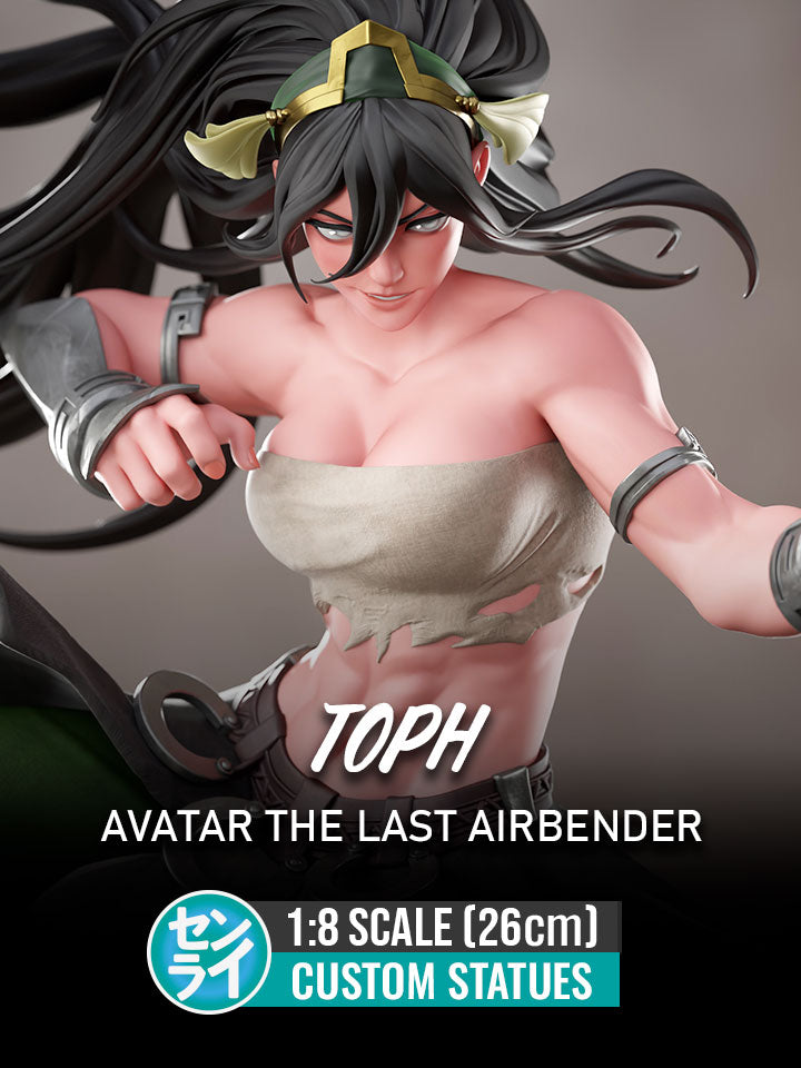 Toph - Avatar The Last Airbender | Custom Statue 3D printed figure