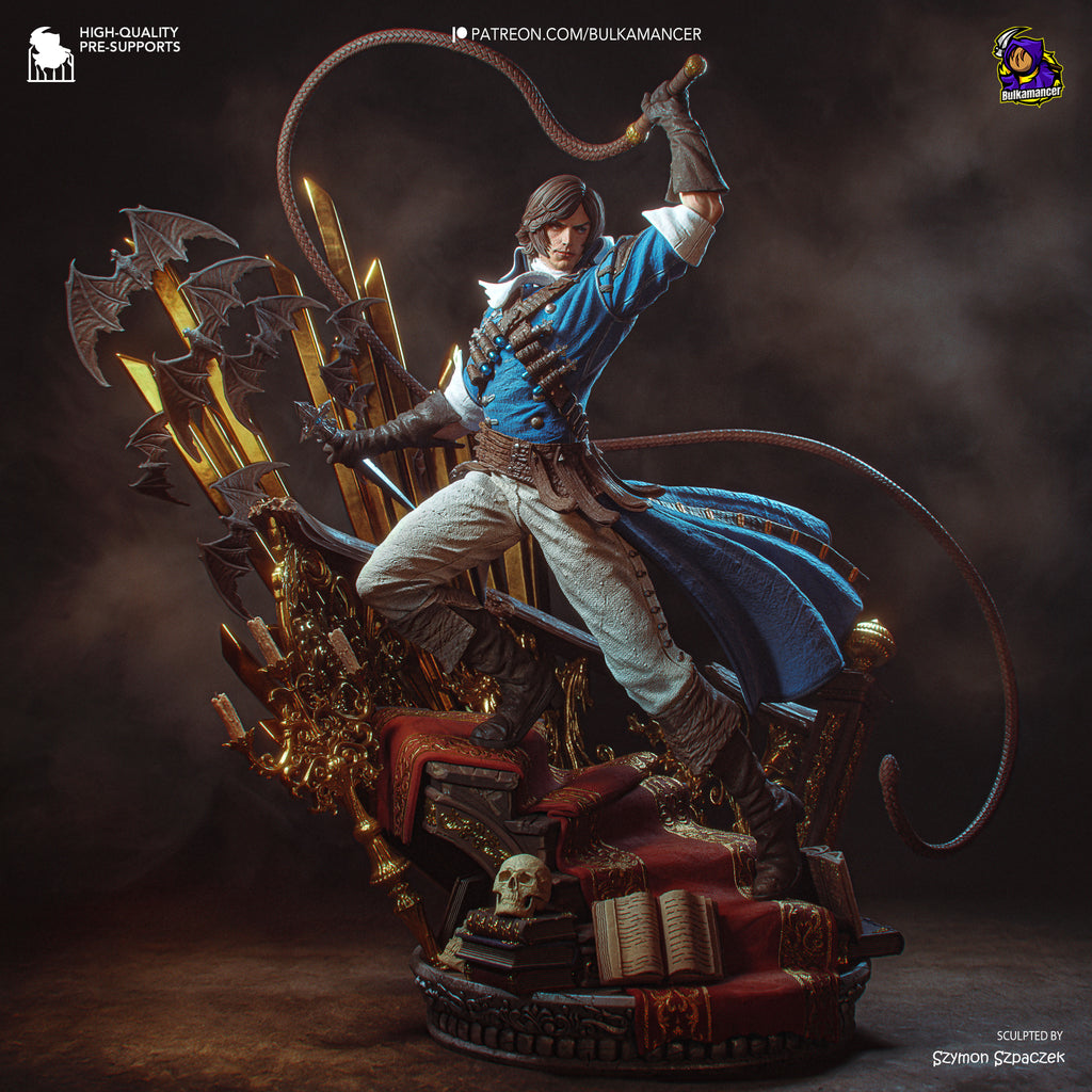 Richter Belmont - Castlevania | Custom Statue 3D printed figure