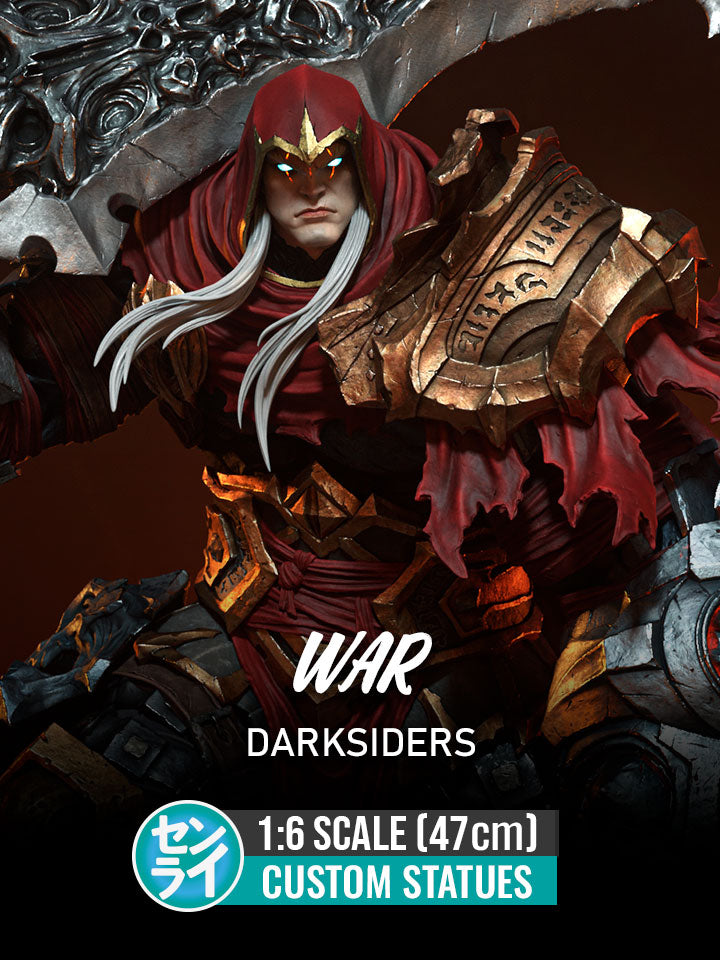 War - Darksiders | Custom Statue 3D printed figure