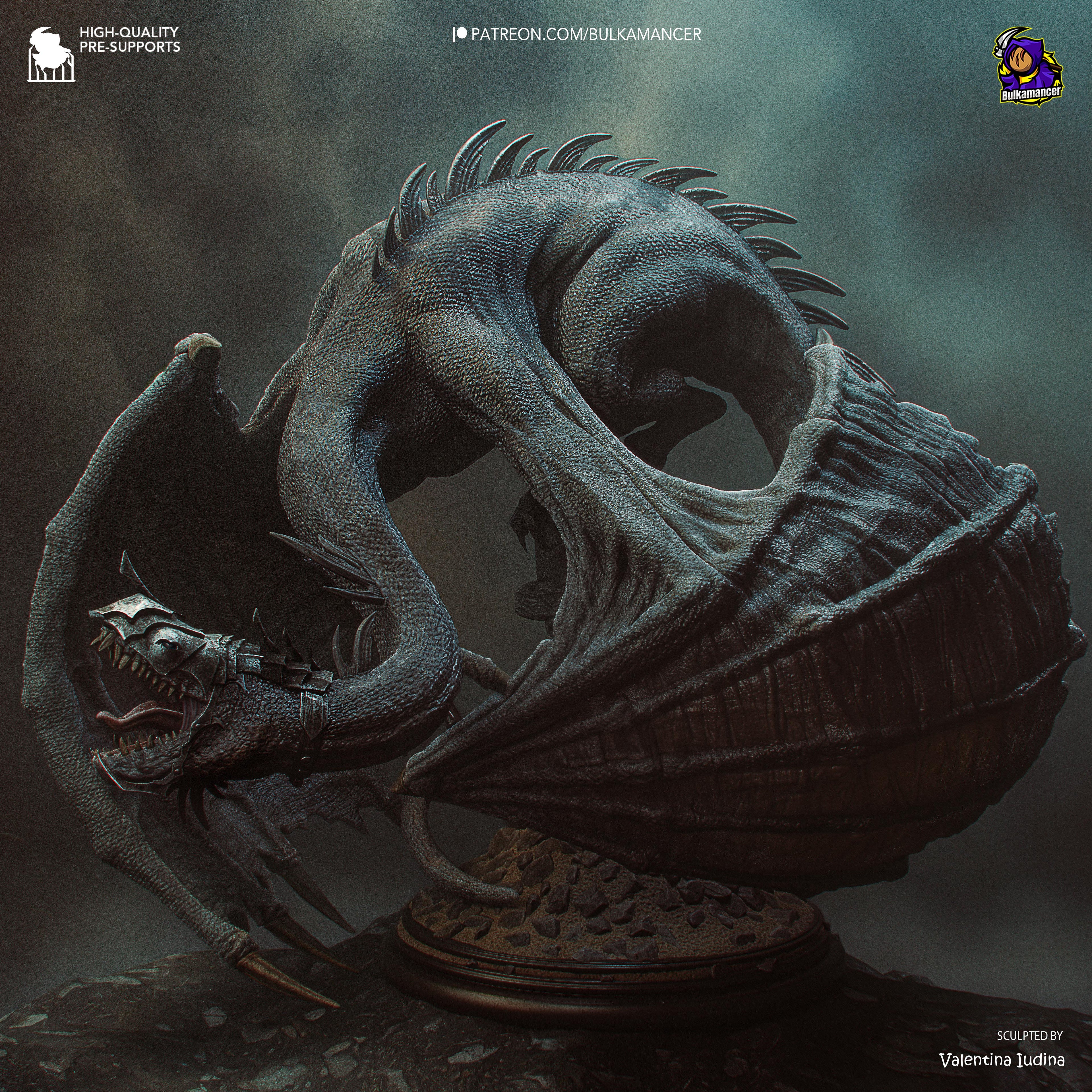 Witch King Diorama - Lord of the Rings | Custom Statue 3D printed figure