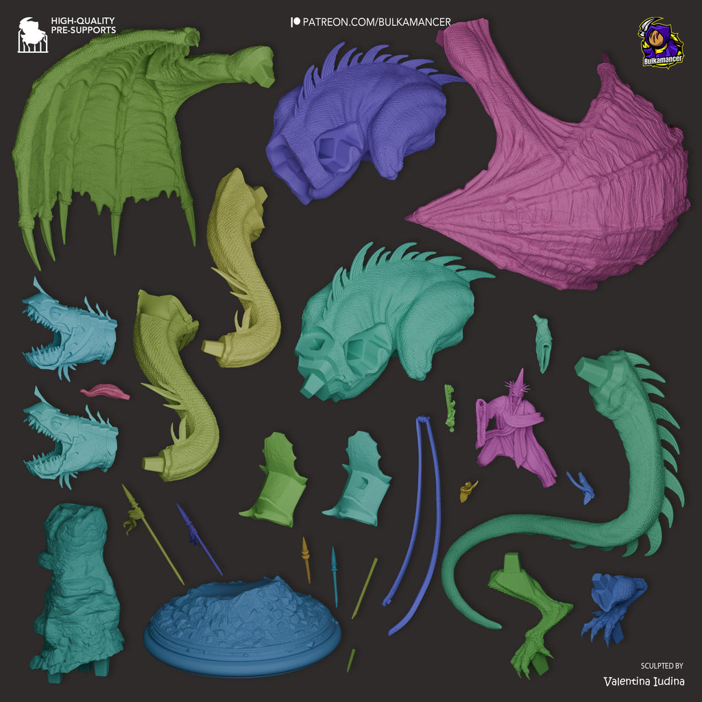 Witch King Diorama - Lord of the Rings | Custom Statue 3D printed figure