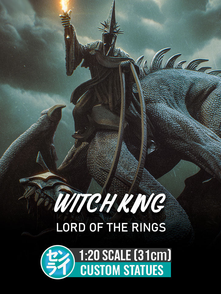 Witch King Diorama - Lord of the Rings | Custom Statue 3D printed figure