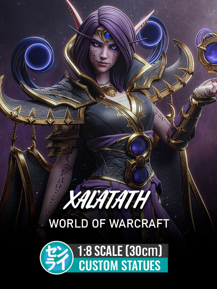 Xal’atath - World of Warcraft | Custom Statue 3D printed figure