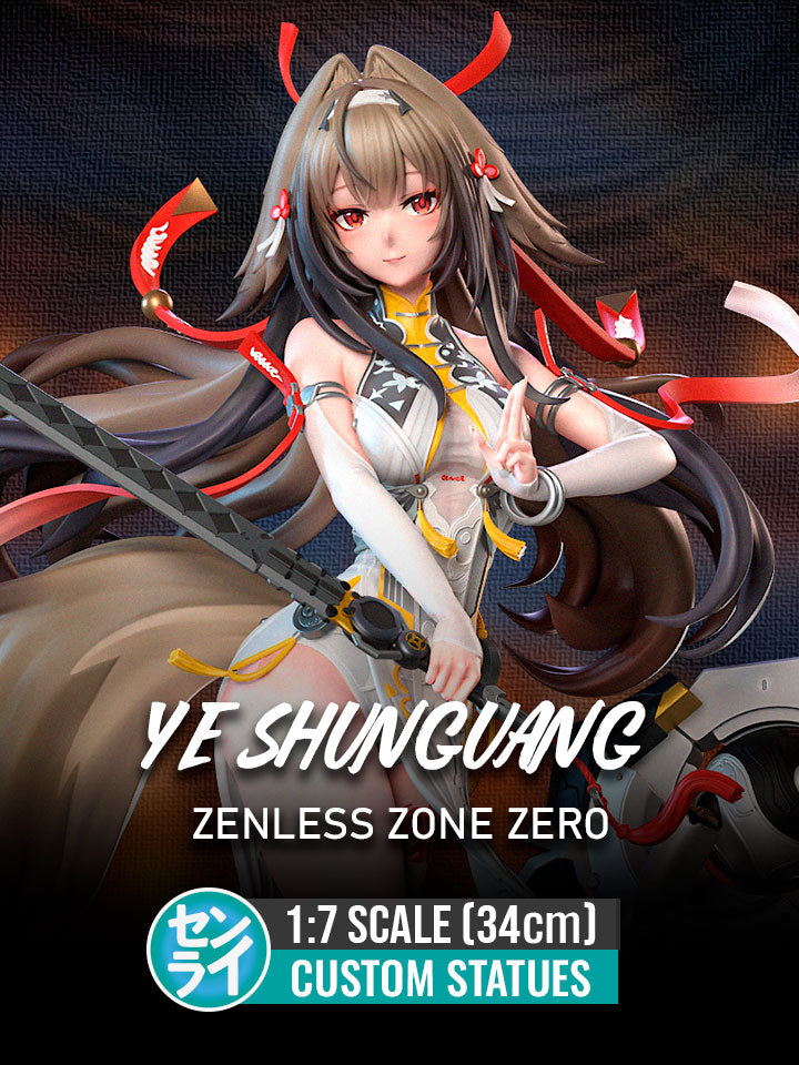 Ye Shunguan - Zenless Zone Zero ZZZ | Custom Statue 3D printed figure