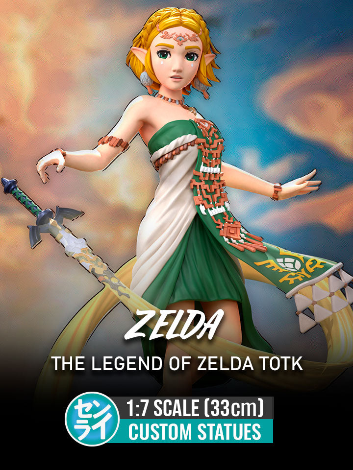 Princess Zelda – Zelda Tears of the Kingdom | Custom Statue 3D printed figure