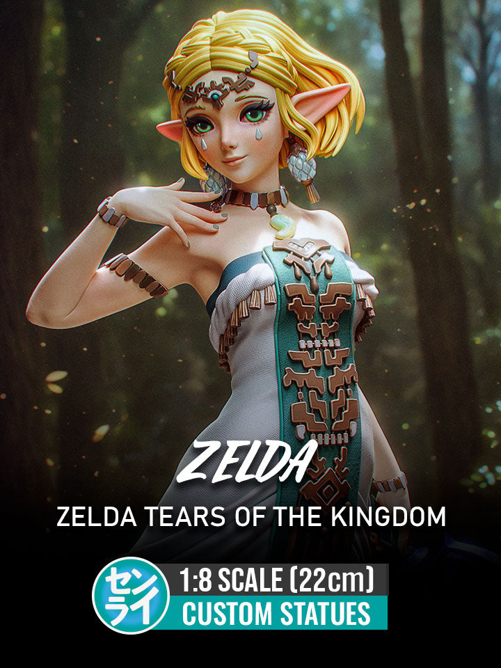 Zelda - Zelda Tears of the Kingdom | Custom Statue 3D printed figure