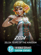 Zelda - Zelda Tears of the Kingdom | Custom Statue 3D printed figure